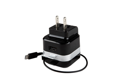 Powernect Rapid Retractable Home USB Charger